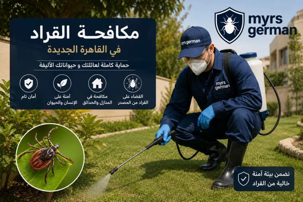 مكافحة القراد في القاهرة الجديدة